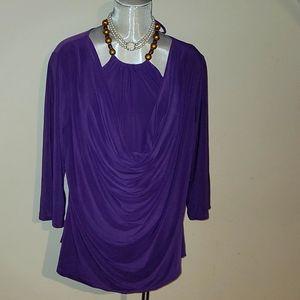 Mock Halter Tie-up Blouse